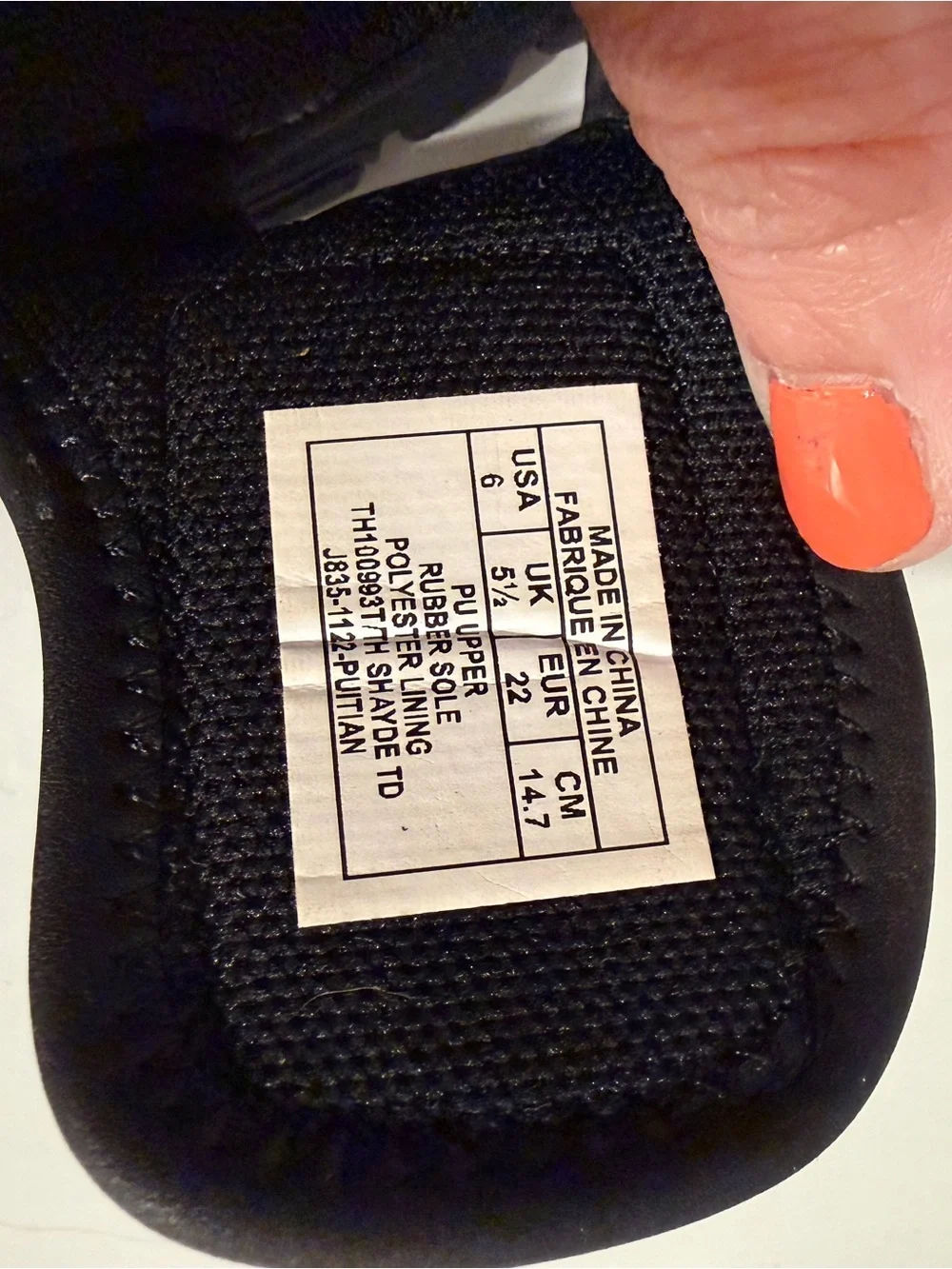 Tommy Hilfiger Black Kids Sandals with Signature Flag Detail